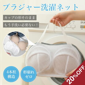 【夜8時から★10％OFFクーポン】楽天ランキング1位 ブラジャーネット 大型洗濯ネット 旅行 旅行ポーチ ブラジャー専用ネット 33×20cm ブラ ネット 3D ランドリーネット 三重保護 ドラム式 洗濯 崩れない 丈夫 洗濯機 乾燥機対応 ハンドル付き ニット 大型 形崩れ防止