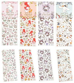 サンリオキャラクターズ　たけいみき クリアシール　 サンリオシール　シール　　デコシール 　透明シール】サンリオキャラクターズ×たけいみき クリアシール
