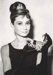 �I�[�h���[�E�w�b�v�o�[�� AUDREY HEPBURN �|�X�g�J�[�h PC52107 (DIAMONDS - BREAKFAST AT TIFFANY'S)