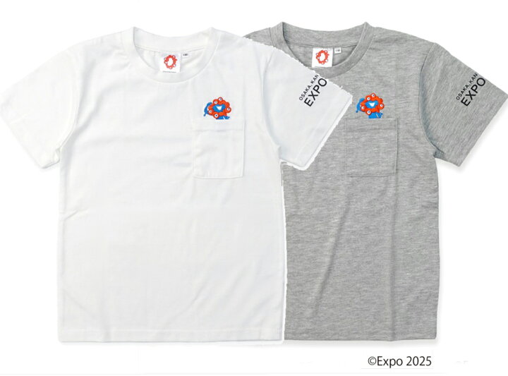 楽天市場】EXPO2025 ミャクミャク キッズTシャツ ポケット 刺繍 BP2602 