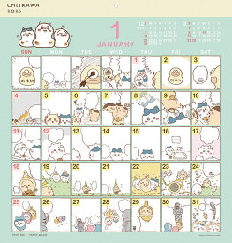ちいかわ コミックデザイン 2026年カレンダー CL-071