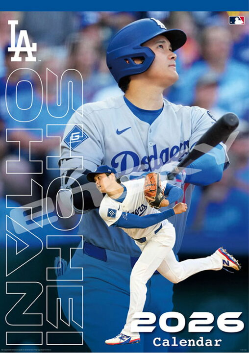 楽天市場】大谷翔平 2026年壁掛けカレンダー CL-551 : メイクネット 