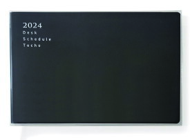 デスク スケジュール Techo　2024年カレンダー CL-646