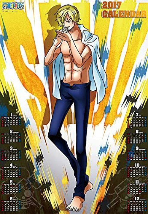 楽天市場】ワンピース BODY POSTER 2017ポスターカレンダー(ボディ 