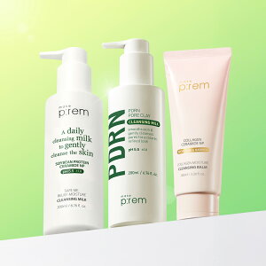 【メイクプレム公式】 セーフミー リリーフモイスチャークレンジングミルク 200ml&PDRN「PDRNポアクレイクレンジングミルク 200ml & コラーゲンモイスチャークレンジングバーム 韓国 スキン