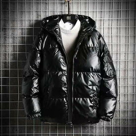 2022 ダウンジャケット メンズ 40代 ショート丈 ピカピカ 体型カバー 人気 極暖 秋冬 カジュアル 大きいサイズ
