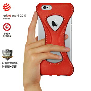 �yPalmo GL�ziPhone6sPlus / iPhone6Plus �J�o�[ Red ( �p���� �� ) �C�^���A �{�v ���{�l�E�l 100% ��D�� �n���h���C�h 2017�N�x ���b�h�h�b�g�E�f�U�C���� ( red dot design award ) �O�b�h�f�U�C���܎�� Qi ���C