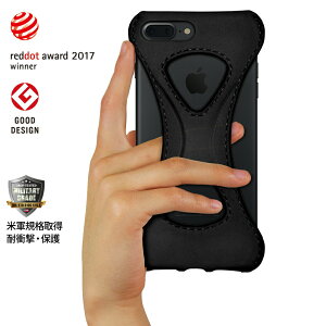 �yPalmo GL�ziPhone8Plus / iPhone7Plus �J�o�[ Black ( �p���� �� ) �C�^���A �{�v ���{�l�E�l 100% ��D�� �n���h���C�h 2017�N�x ���b�h�h�b�g�E�f�U�C���� ( red dot design award ) �O�b�h�f�U�C���܎�� Qi ��