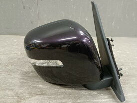 ルークス ハイウェイスター リミテッド(ML21S RSXE-XA2) 純正 破損無 動作保証 右 ドアミラー 電格 7P 7ピン ウィンカー付 ZED サイドミラー 右 ミラー 96301-4A21C p062146 中古20260420