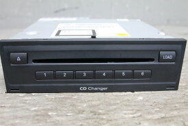 Audi A4 アバント 右ハンドル 前期(8KCDN 8K) 純正 Panasonic パナソニック 破損無 取付OK 動作保証 6連 CDチェンジャー オーディオ 8X0 035 110 B p042404 中古20240119