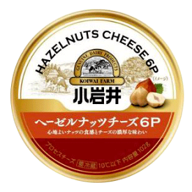 小岩井ヘーゼルナッツチーズ6P 96g（6個入）×【12個セット】