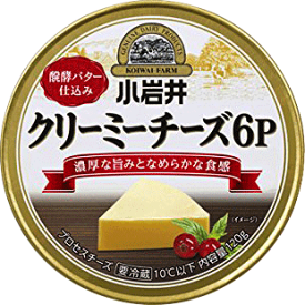小岩井クリーミーチーズ6P 96g（6個入）×【2個セット】