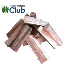 ヒノキ乾燥薪36cm大中割　箱入　薪クラブ　使いやすく火持ちも良い薪　針葉樹　キャンプ用　薪ストーブ用　檜　桧