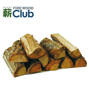ナラ乾燥薪45cm特大割　箱入　薪クラブ　長くて太いナラの薪。大型の薪ストーブや暖炉に特におすすめ。大変火持ちが良い薪　 12ヶ月以上自然乾燥 蒔 まき たきぎ　楢　広葉樹