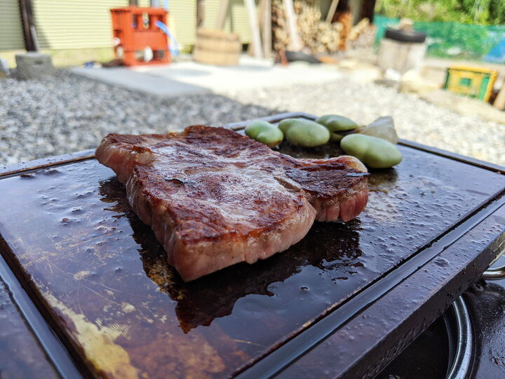 楽天市場】極厚鉄板16ミリ キャンプ BBQに 鉄板焼店と同等以上の厚みで 