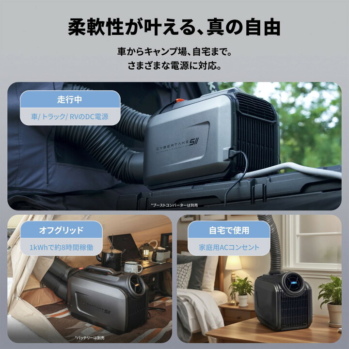 楽天市場】CYBERTAKE S2 Pro ポータブルエアコン 冷温風機 スポット 