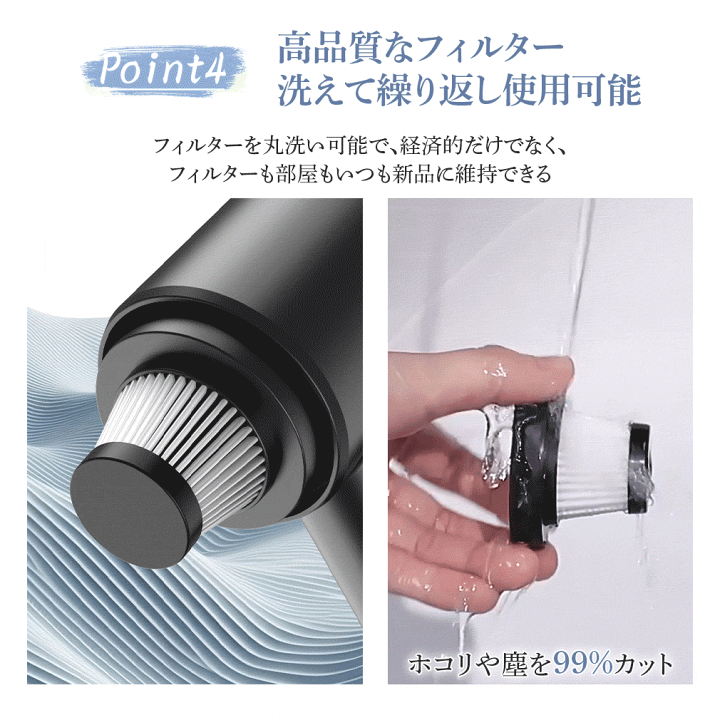 楽天市場】【☆6種類のノズル】 車用 掃除機 コードレス 車 家庭