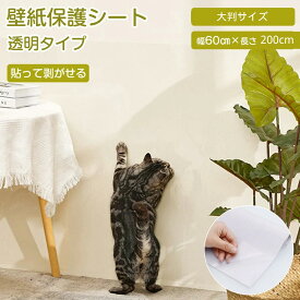 【★2本セット】 ペット 猫 透明保護シート 猫の爪とぎ防止シート 保護シート 壁紙保護シート 壁紙シール 汚れ防止シート 壁シート はがせる キッチン壁用 おしゃれ はがせる壁紙 ひっかき 防止 はがせるタイプ 落書き防止 ネコちゃんの爪とぎ対策 福袋