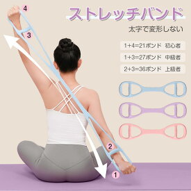 ストレッチバンド フィットネスバンド エクササイズチューブ 肩こり防止 姿勢矯正 筋トレ用 TPR高弾性バンド 滑り止め付き 水洗い可能 自宅ダイエット 猫背矯正 柔軟性アップ エクササイズグッズ