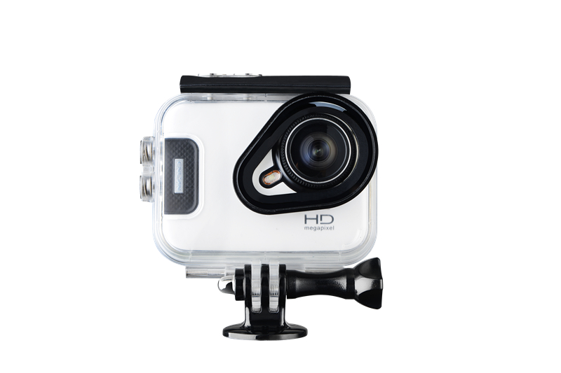 40メートル潜水防水 WIFI スポーツ カメラ 3Gスマート HD 1300万画素40メートル潜水防水5G Camera 本物 150度広角 LCD A11-White １着でも送料無料 2.4G無線RF Gopro レンズ2.6インチ