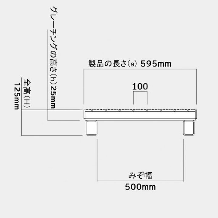 溝蓋 グレーチング 溝幅500mm用 かさ上げ 自由勾配側溝用 細目 適用荷重 T-2 歩道用 ノンスリップ LSハイテン マキショップ 側溝 グレーチング 溝幅500mm T20 プレーン かさ上げ溝蓋 一般型 普通目 圧接式 607mm長 100mm高 溝蓋 ニムラ 鋼板製グレーチング みぞぶた