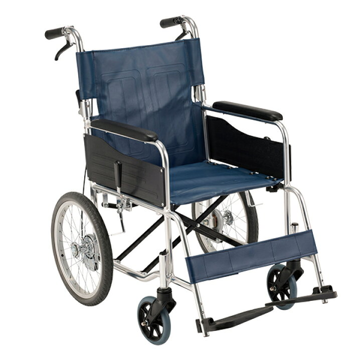 マキテック アルミ製 折りたたみ式 介助用車椅子 PR-303【収納バッグ付 