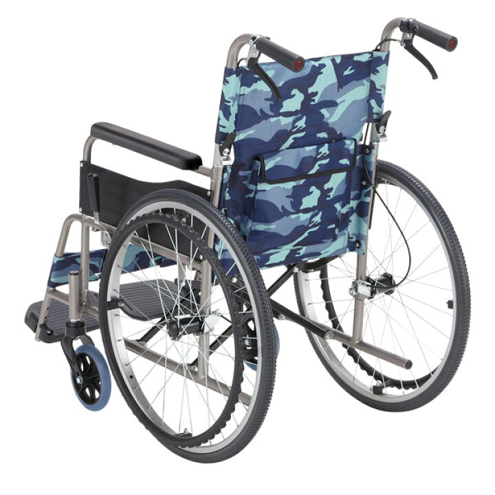楽天市場】車椅子 自走式 EN-50MBL EN-50NC マキテック 標準タイプ 