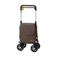 ショッピングカート 買い物 カート おしゃれ カバー 軽量 4輪 サポキャリー RS-200BR マキテック 【老舗…