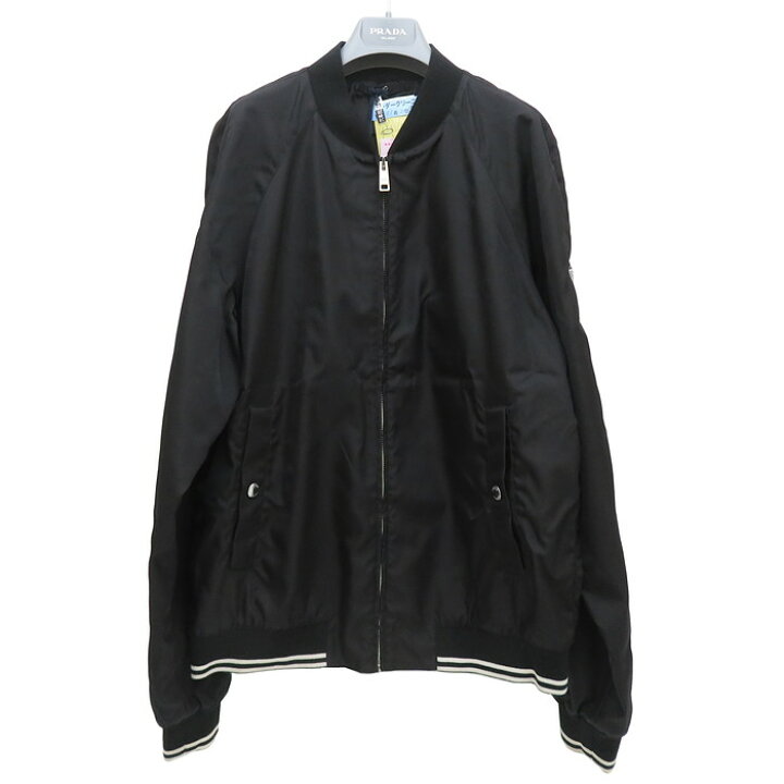 楽天市場】【PRADA/プラダ】 51916 SGH039 ブルゾン ナイロン ブラック  