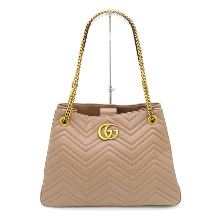 楽天市場】【GUCCI/グッチ】 453569 GGマーモント キルティング トート 