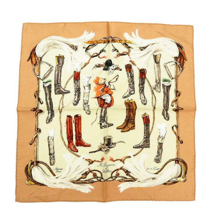 楽天市場】【HERMES/エルメス】 カレ40 A Propos de Bottes/ブーツ  