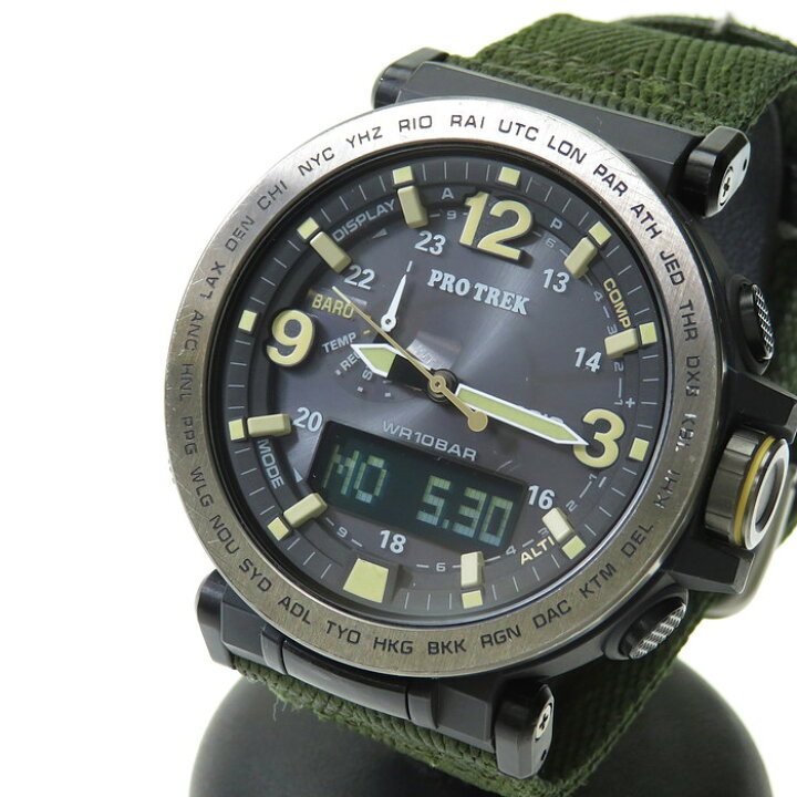 楽天市場】【CASIO/カシオ】 プロトレック PRG-600シリーズ PRG-600YB  