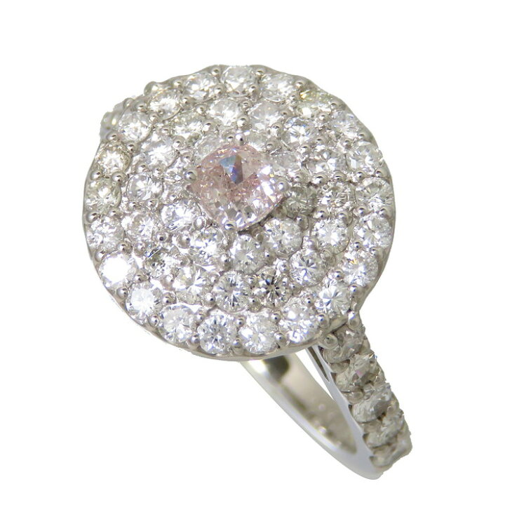 楽天市場】12号 ピンクダイヤモンド (FLP-SI2) 0.216ct ダイヤモンド 