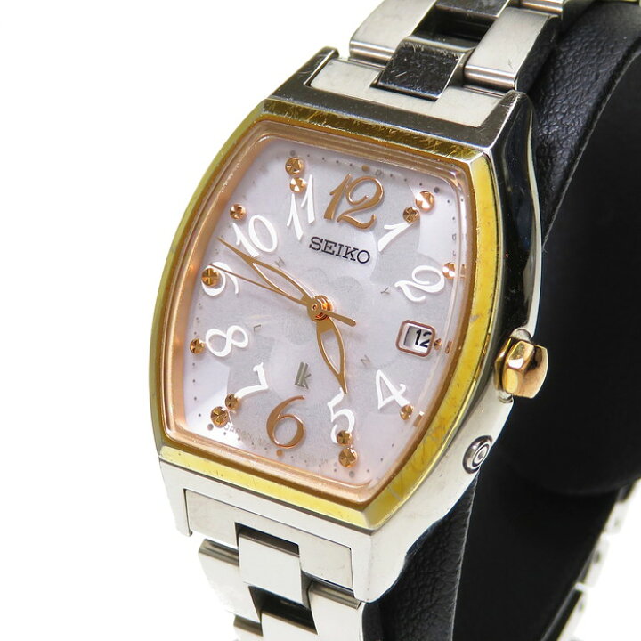 楽天市場】【SEIKO/セイコー】 1B22-0BT0 ルキア 腕時計 チタン/GP 