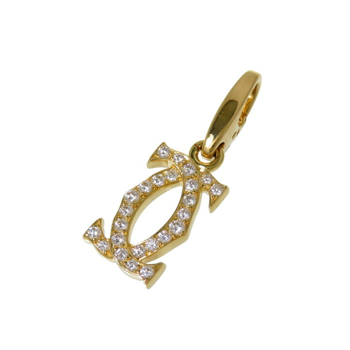 楽天市場】【CARTIER/カルティエ】 2Cチャーム ダイヤモンド