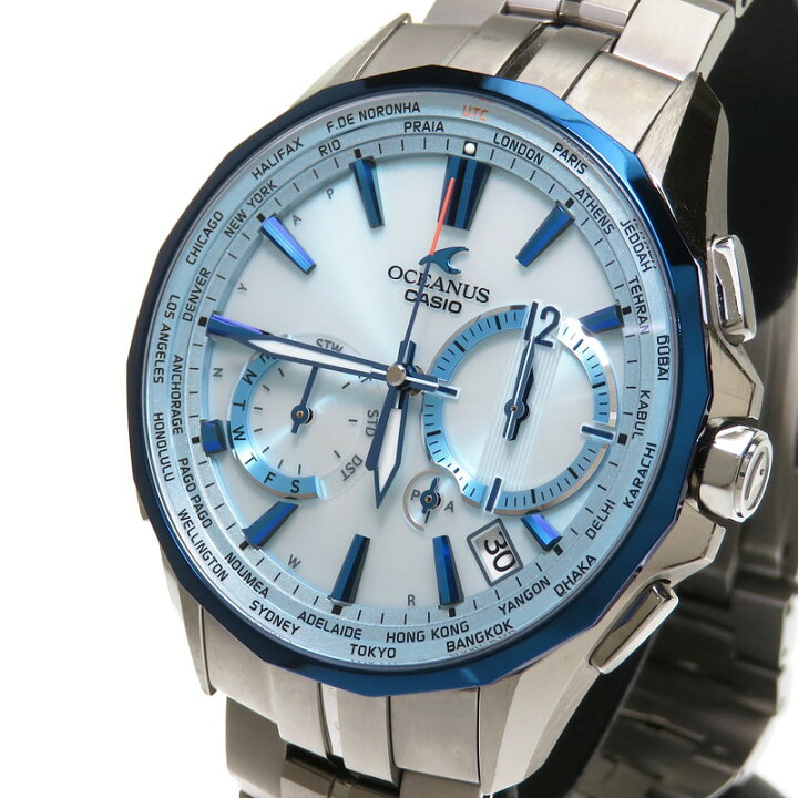 楽天市場】【CASIO/カシオ】 OCW-S3400 オシアナス 腕時計 チタン 