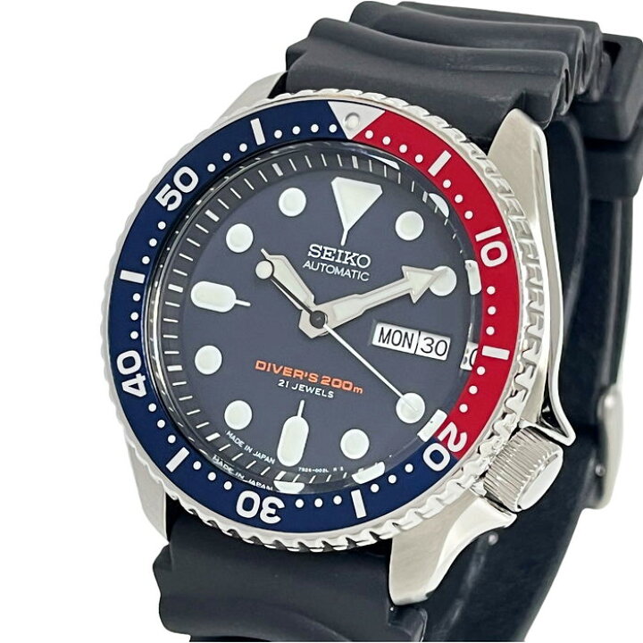 楽天市場】【SEIKO/セイコー】 SKX009J ペプシ ネイビーボーイ 腕時計 