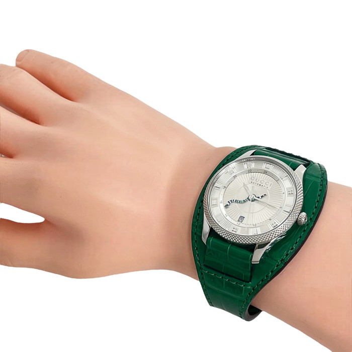 楽天市場】【GUCCI/グッチ】 YA126344 エリクス GMT スネーク 腕時計