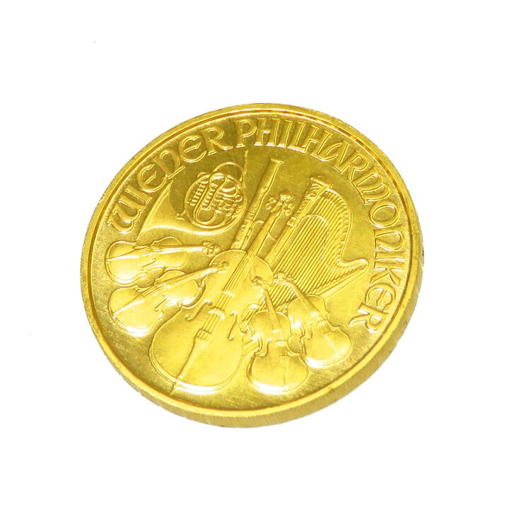 楽天市場】ルース地金 オーストリア ウィーン金貨 1/10oz 1992年  
