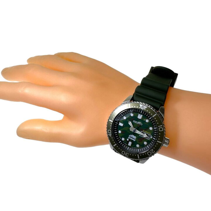 楽天市場】【SEIKO/セイコー】 4R36ー15S0 ジムニーコラボ グリーン 