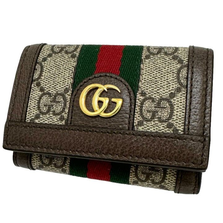 楽天市場】【GUCCI/グッチ】 オフィディア ミニウォレット シェリー 