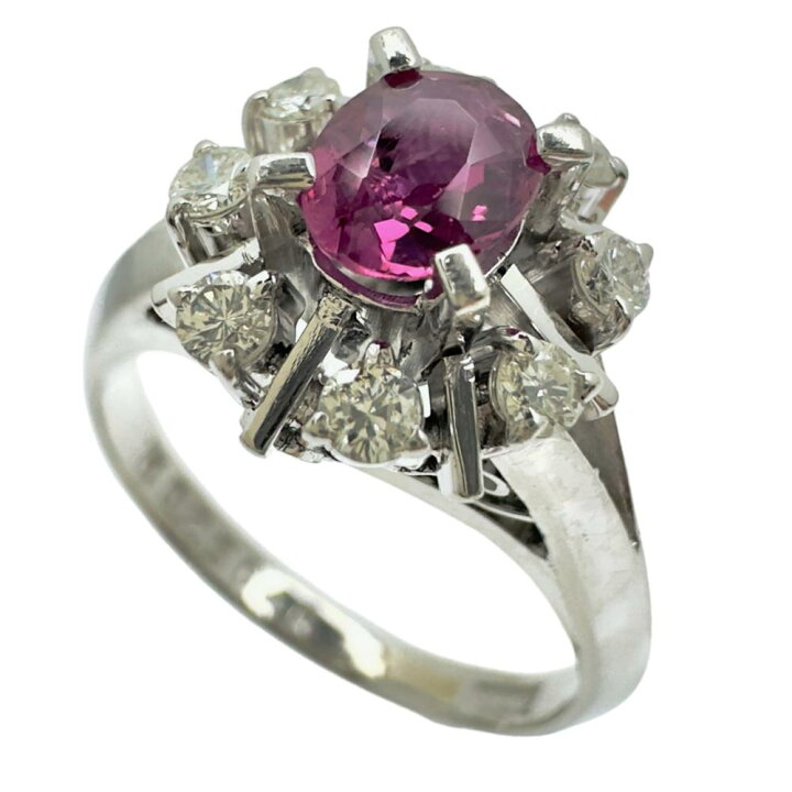 楽天市場】9号 ルビー 0.46ct ダイヤモンド 計0.25ct リング・指輪 