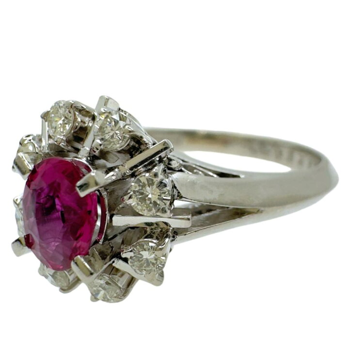 楽天市場】9号 ルビー 0.46ct ダイヤモンド 計0.25ct リング・指輪 