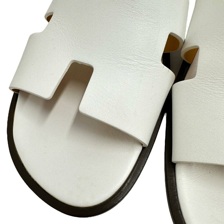 楽天市場】【HERMES/エルメス】 Hロゴ イズミール フラット サンダル 