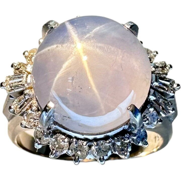 楽天市場】13号 スターサファイア 9.91ct ダイヤモンド 計0.54ct 
