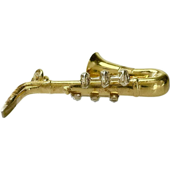 楽天市場】楽器/サックスモチーフ ペンダントトップ K18ゴールド 18金 