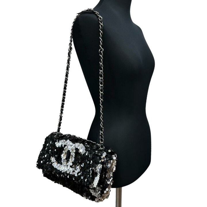 楽天市場】【CHANEL/シャネル】 スパンコール チェーンショルダー