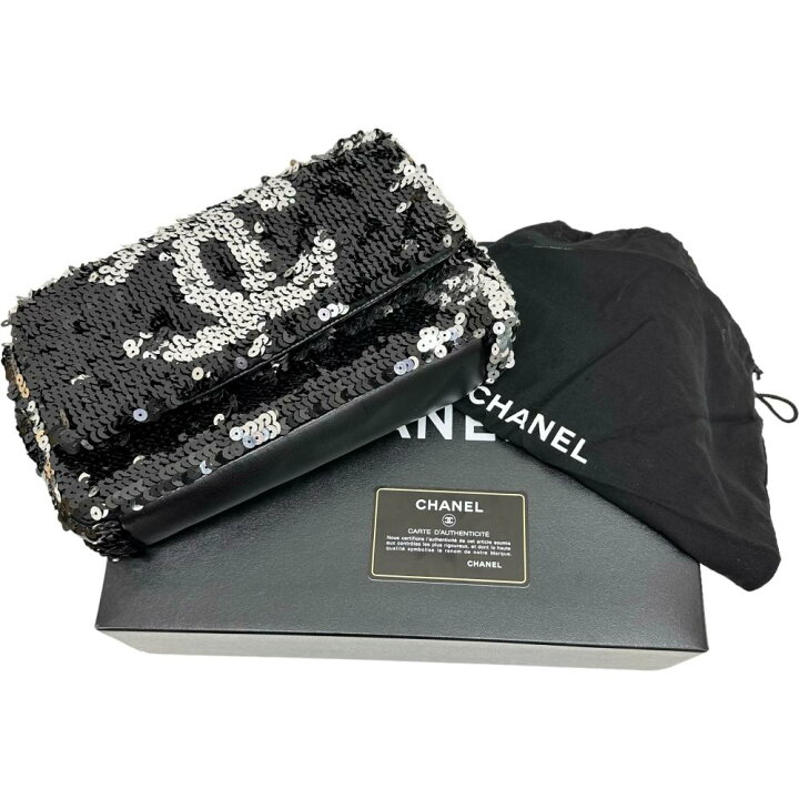 楽天市場】【CHANEL/シャネル】 スパンコール チェーンショルダー 