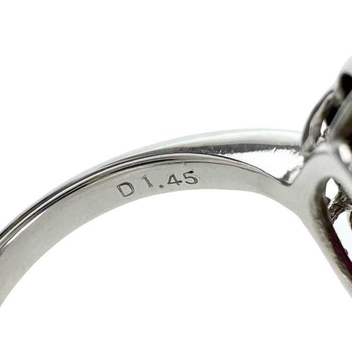 楽天市場】最終特価品 13号 ビルマ産ルビー 2.34ct ダイヤモンド 1.45 