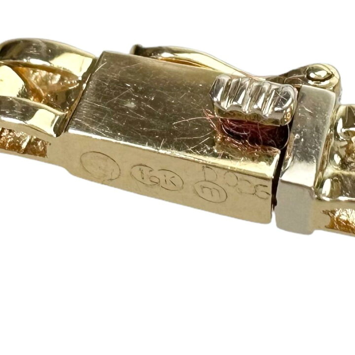 楽天市場】時計ベルト風 ダイヤモンド 計0.26ct ブレスレット K18  